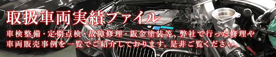 取扱車両実績ファイル